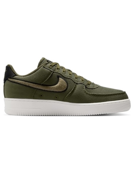 Nike Air Force 1 canvas verde
